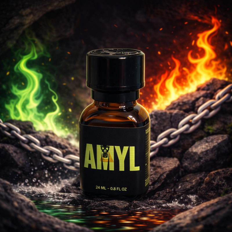 Poppers amyle
Popperscaen