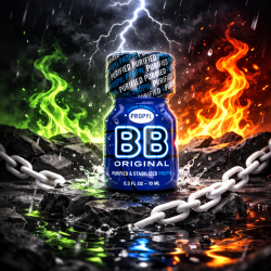 Poppers BB Pentyl Genuine 10ml puissant effet rapide