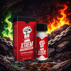 Pack 3 Poppers Fist Xtrem 30ml – Ultra Strong, Black Label et Original