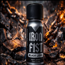 Poppers Iron Fist Black Label 10ml / 24ml puissant