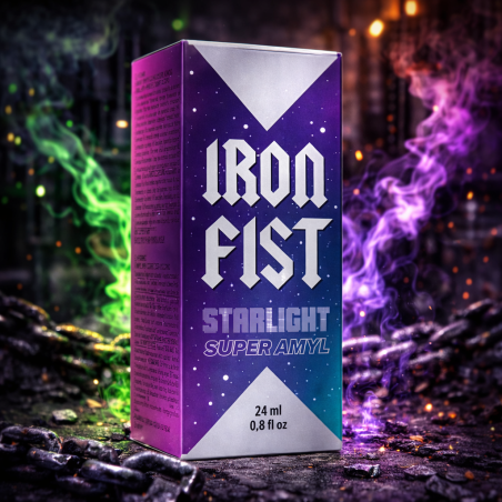 Iron Fist Starlight Super Amyl 24ml – Poppers puissant pas cher