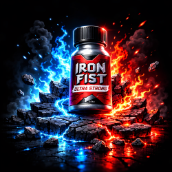 Poppers Iron Fist Rouge 10ml / 24ml – puissant effet rapide